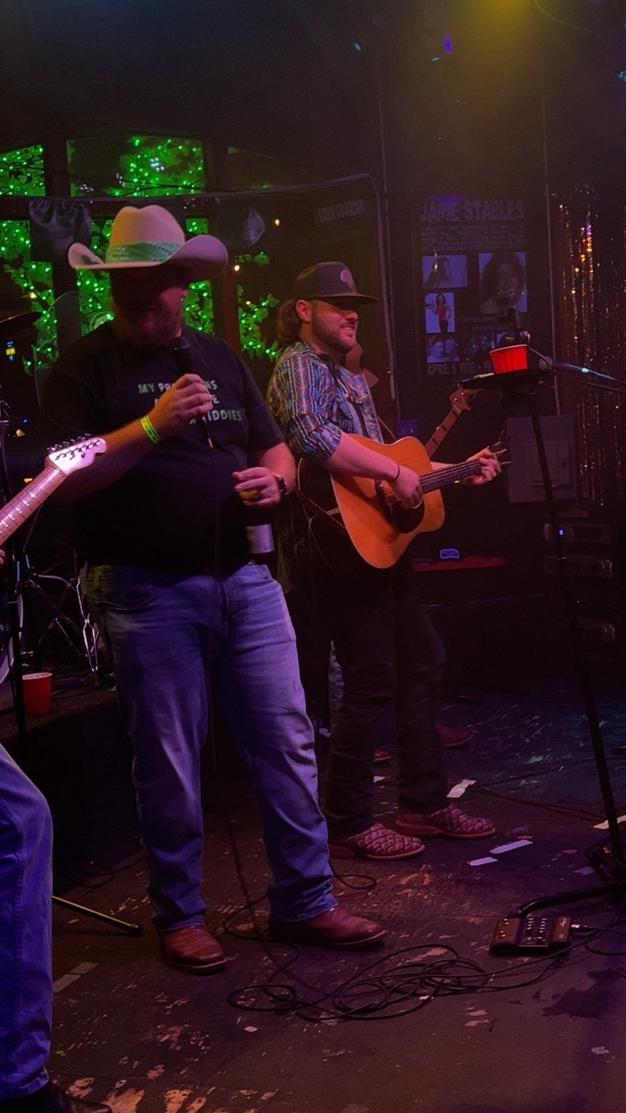 Scotty Sams live performance with band